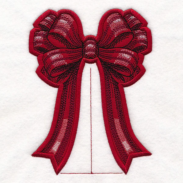 Charming Ribbon Accent (Split Seam Applique) - Image 2