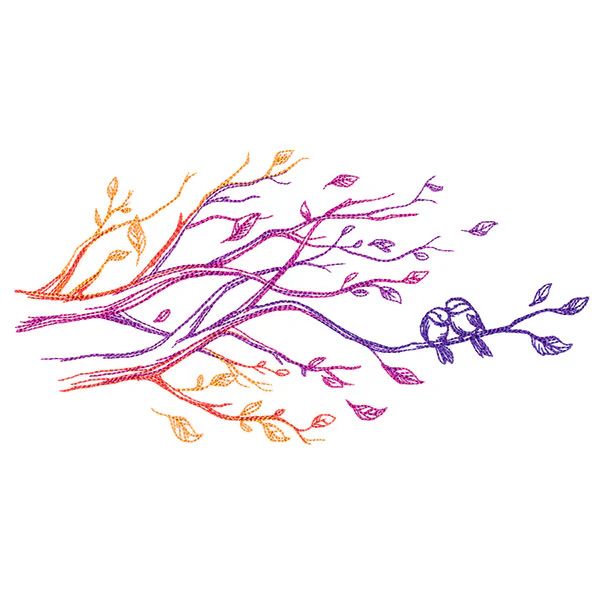 Cheerful Autumn Birds - Image 3