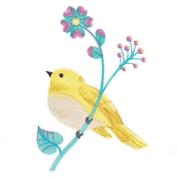 Cheerful Bird in Watercolor - Image 5