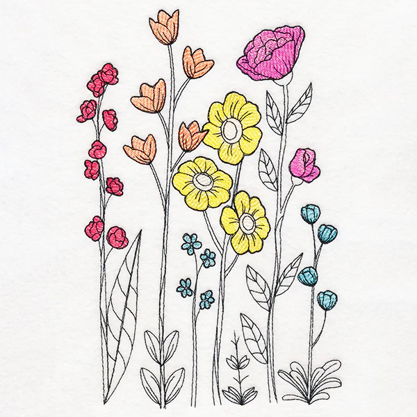 Cheerful Botanicals in Watercolor