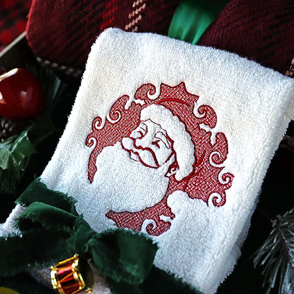 Cheerful Santa (Embossed) - Image 8