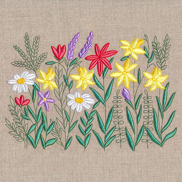 Cheerful Wildflower Border - Image 4