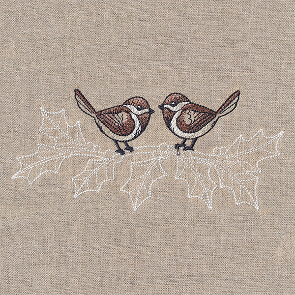 Cheery Chickadees on Boughs - Image 4