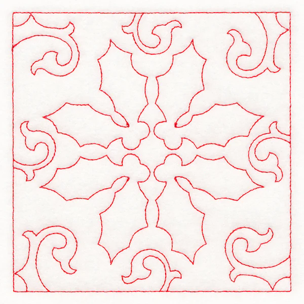 Cheery Christmas Quilting - Holly (Double Run) - Image 4