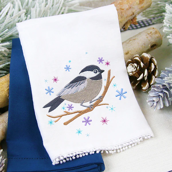 Cheery Winter Chickadee - Image 6