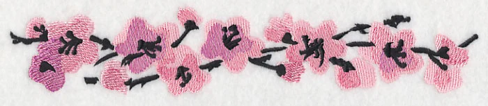Cherry Blossoms in Bloom Border - Image 2