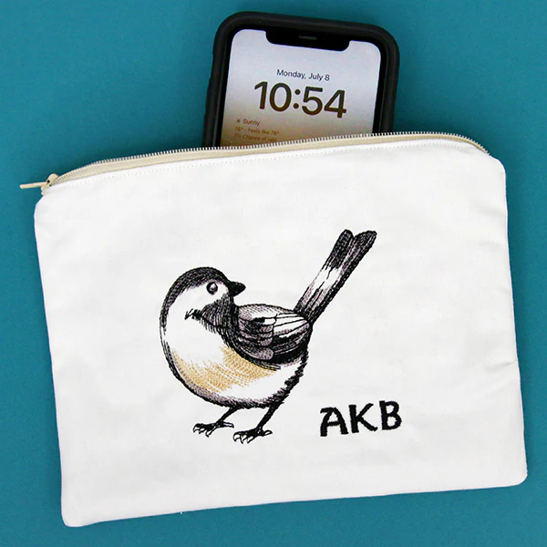 Chickadee Etching - Image 6