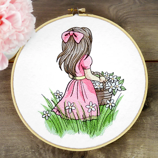 Childhood Nostalgia - Picking Wildflowers - Image 8