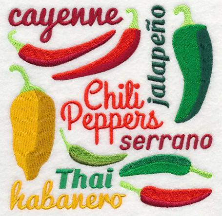 Chili Pepper Square - Image 3