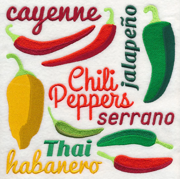 Chili Pepper Square - Image 6