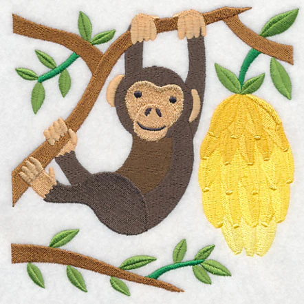 Chimpanzee and Bananas - Image 3