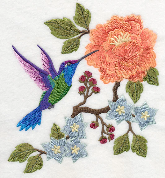 Chinoiserie Magnificent Hummingbird - Image 4