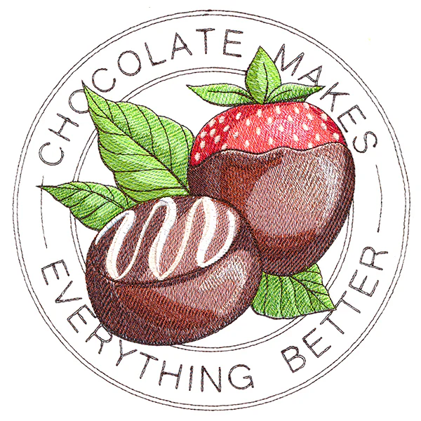 Chocolate Makes Everything Better Stamp - Image 9