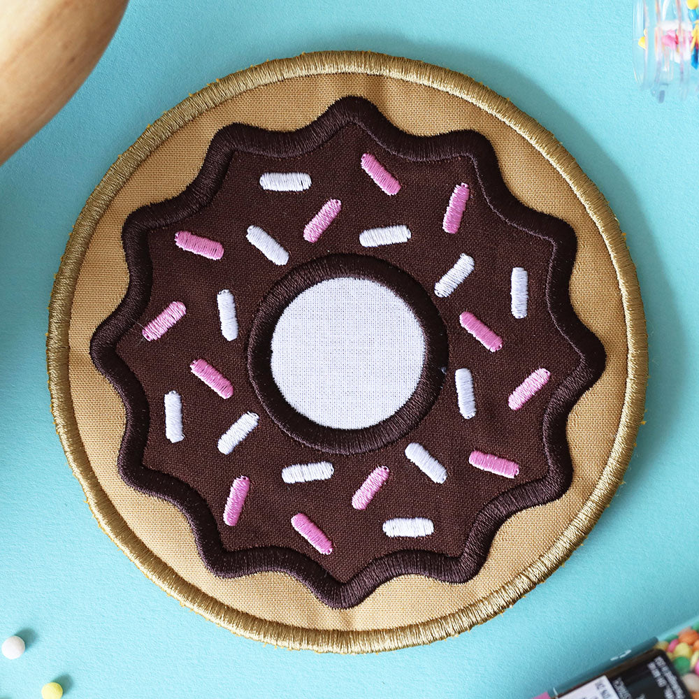 Chocolate Sprinkle Donut Trivet (In-the-Hoop) - Image 6