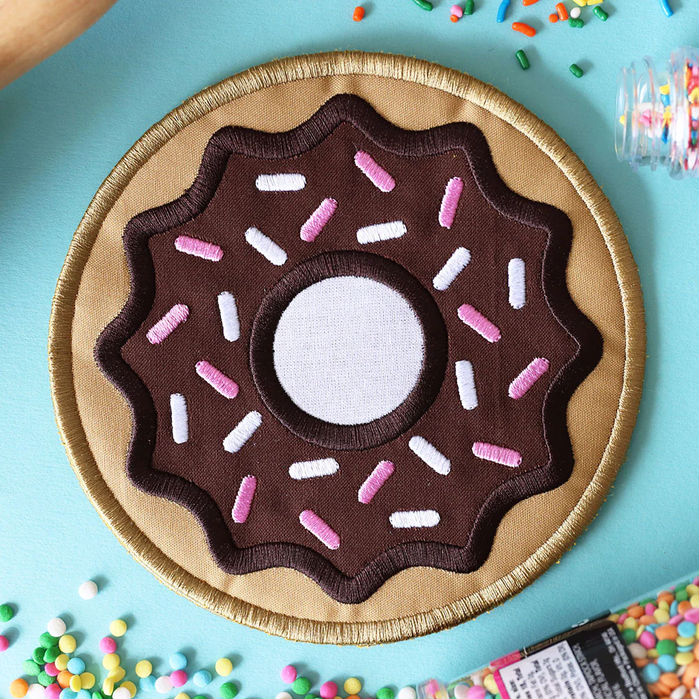 Chocolate Sprinkle Donut Trivet (In-the-Hoop) - Image 7
