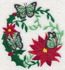 Christmas Butterfly Wreath - Image 5