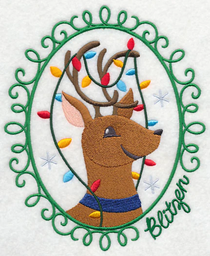 Christmas Cameo - Blitzen - Image 2