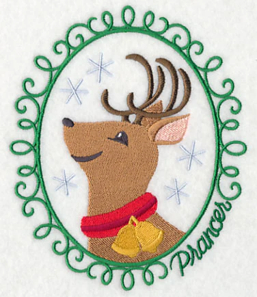 Christmas Cameo - Prancer - Image 3