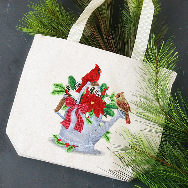 Christmas Cardinal Bouquet - Image 2