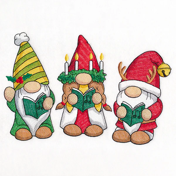 Christmas Carols Gnome Trio - Image 5