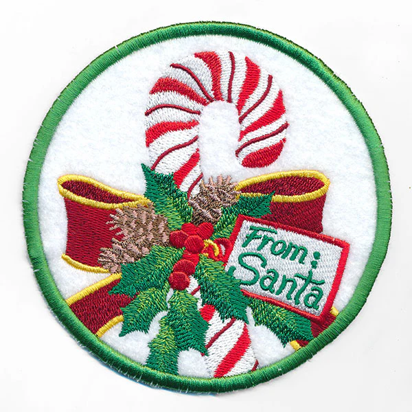 Christmas Cheer Coasters -Candy Cane (In-the-Hoop) - Image 5