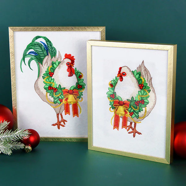 Christmas Cheer Rooster - Image 8