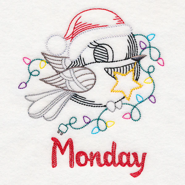 Christmas Chickadee - Monday (Vintage) - Image 3