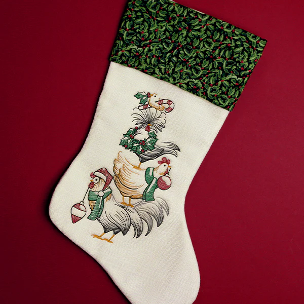 Christmas Chicken Stack Etching - Image 14