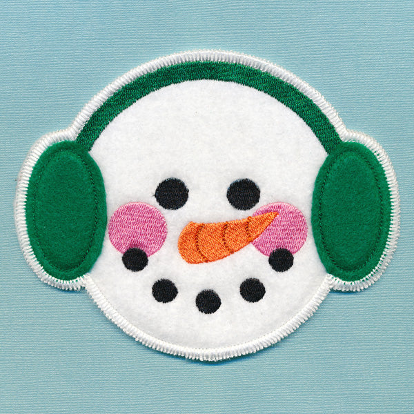 Christmas Coaster - Snowman (In-the-Hoop) - Image 3