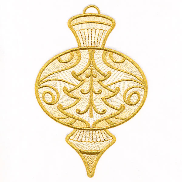 Christmas Contours Ornament 2 - Image 2