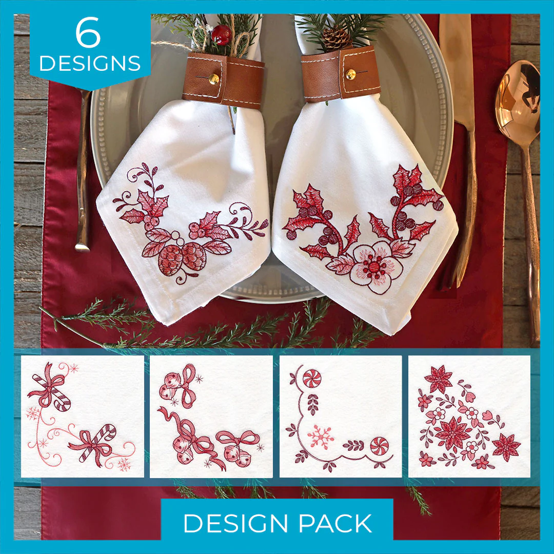 Christmas Delft Corners Design Pack - Image 3