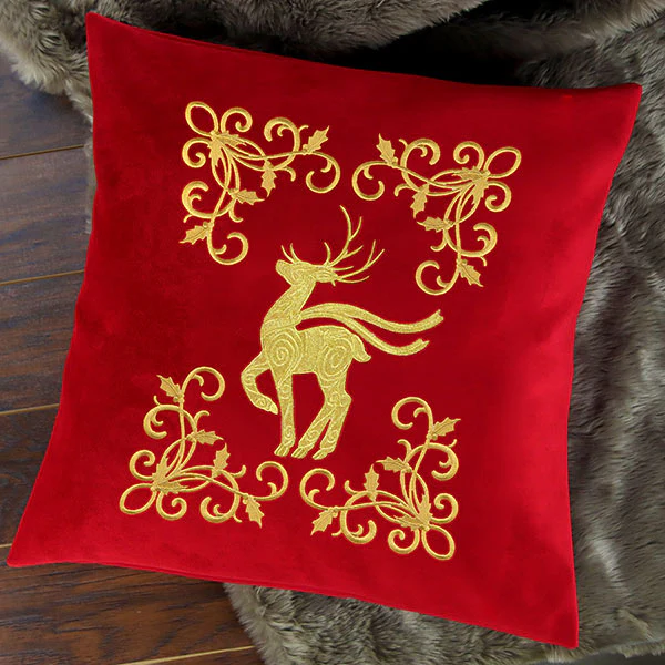 Christmas Elegance in Baroque Reindeer - Image 6