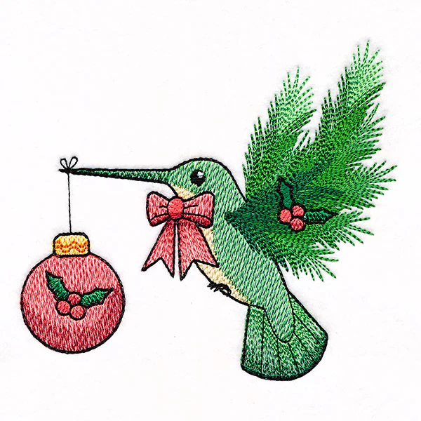 Christmas Elements Hummingbird - Image 2