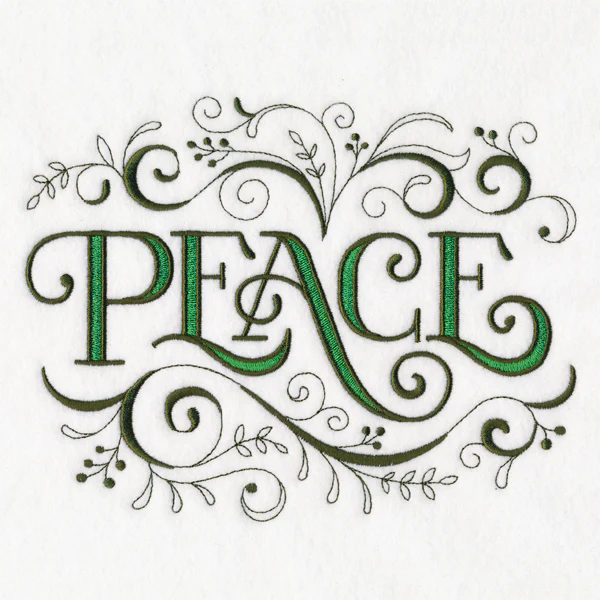 Christmas Filigree - Peace - Image 2