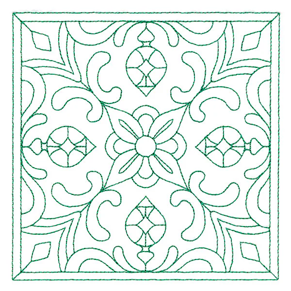 Christmas Filigree Quilting - Ornaments (Double Run) - Image 4