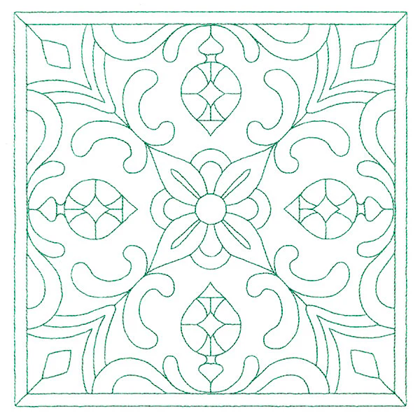 Christmas Filigree Quilting - Ornaments (Double Run) - Image 6