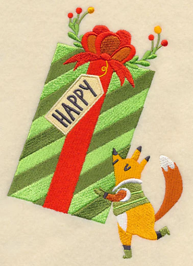 Christmas Gift and Fox