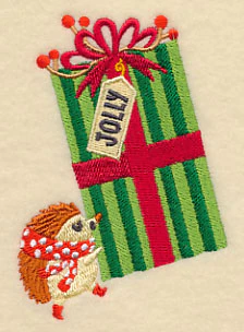 Christmas Gift and Hedgehog - Image 2