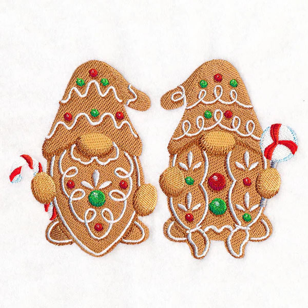 Christmas Gingerbread Gnome Couple - Image 5