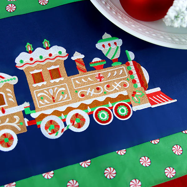 Christmas Gingerbread Train - Engine - Image 3