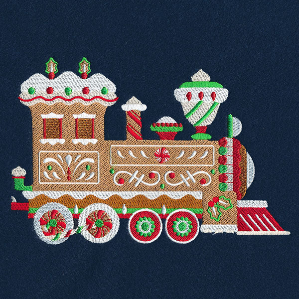 Christmas Gingerbread Train - Engine - Image 4