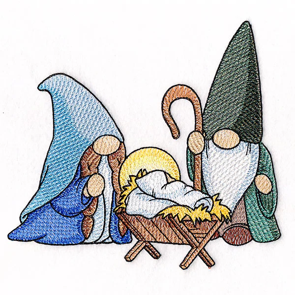 Christmas Gnome Gnativity Scene - Image 2