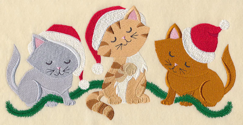 Christmas Kitten Trio - Image 6