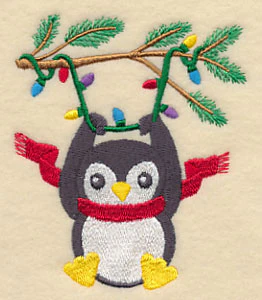 Christmas Lights and Penguin - Image 3