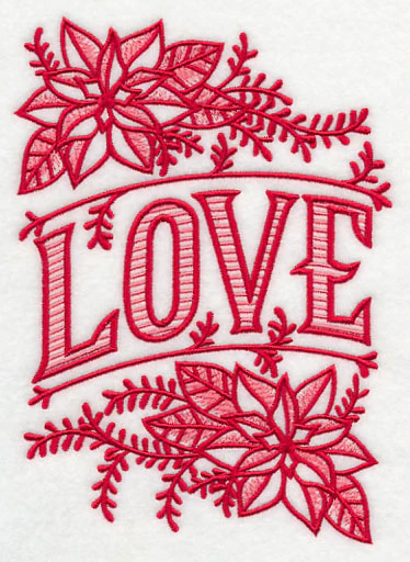 Christmas Love and Poinsettia - Image 3