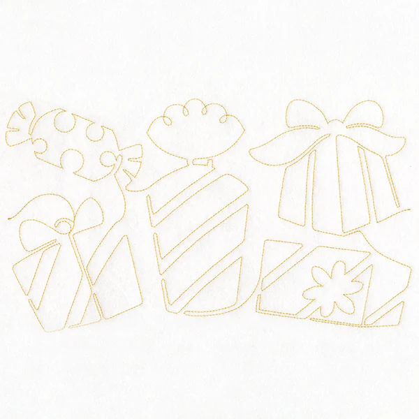 Christmas Magic - Gifts (Edge-to-Edge Quilting)