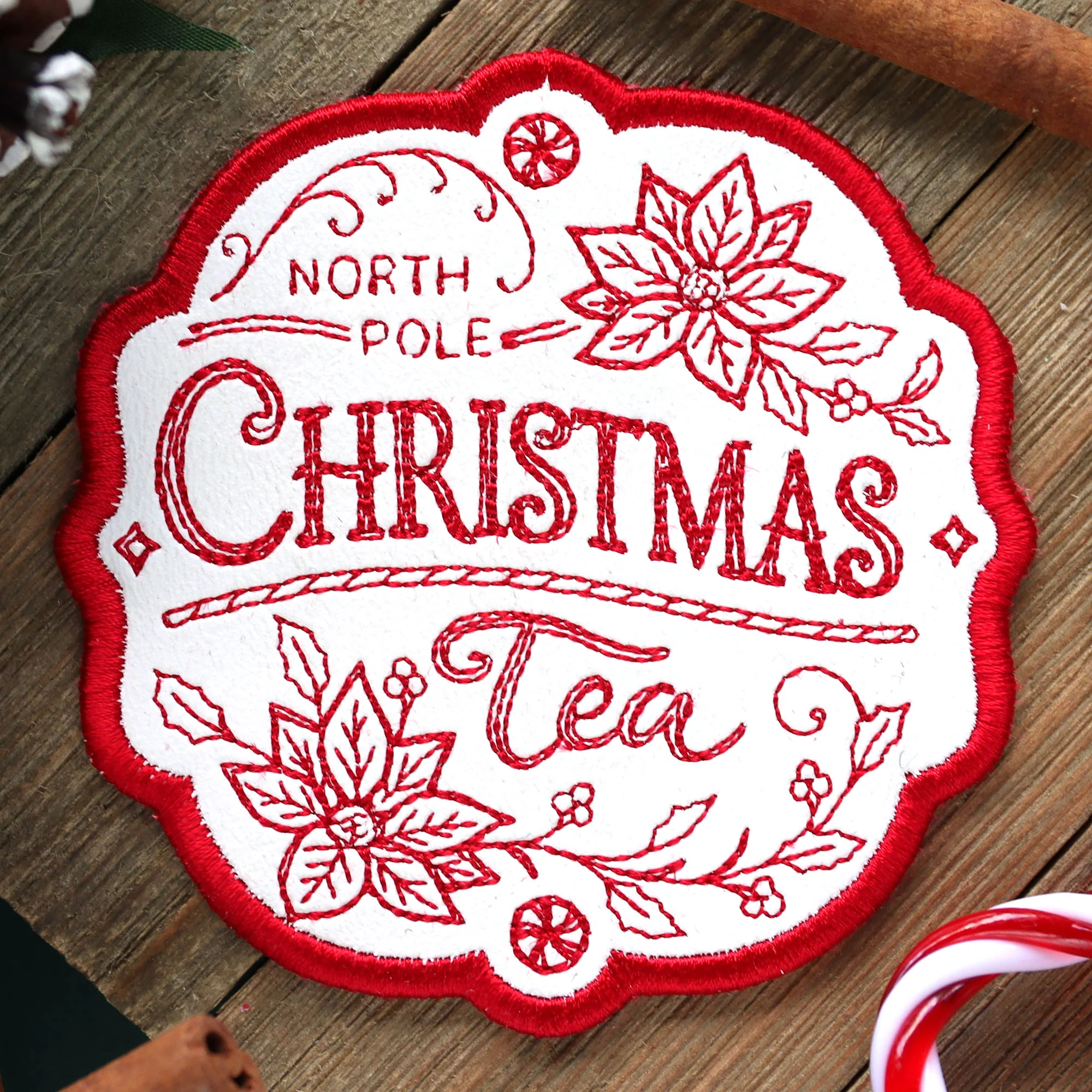 Christmas Market Coaster - Tea - Image 3