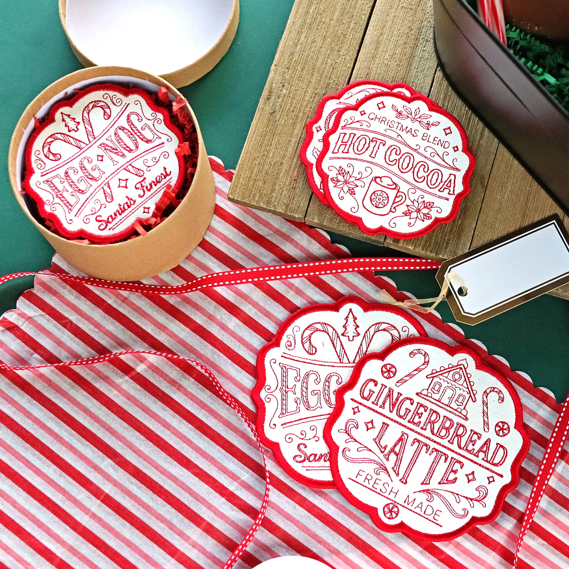 Christmas Market Coasters Design Pack - Image 12