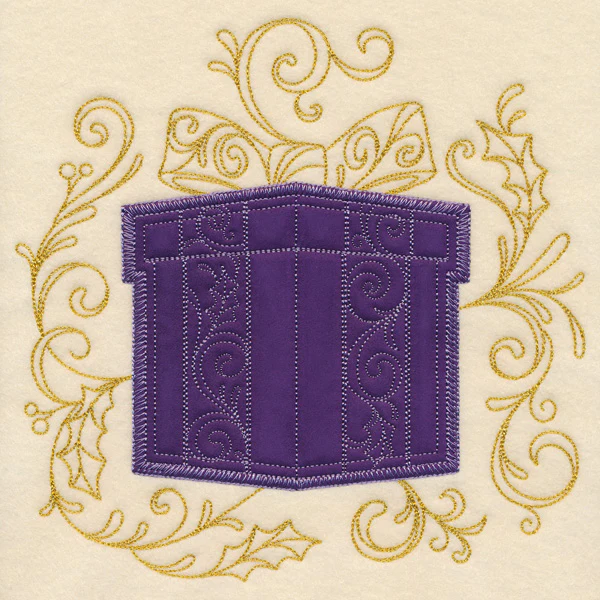 Christmas Memories - Gift (Heirloom Applique)