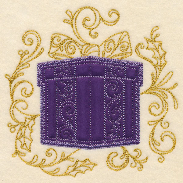 Christmas Memories - Gift (Heirloom Applique) - Image 4